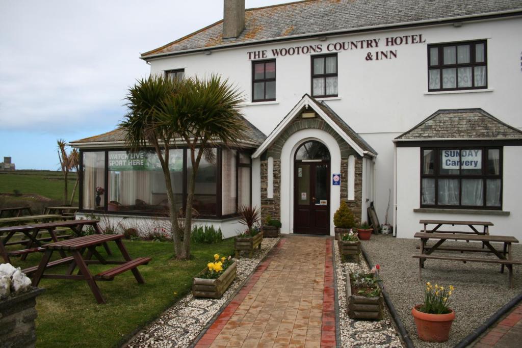 The Wootons Inn ティンタジェル エクステリア 写真